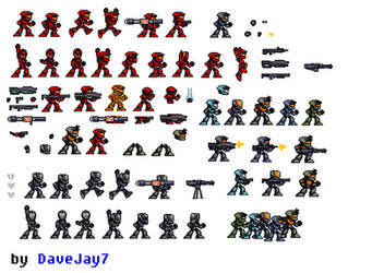 Halo Reach Sprite Sheet Update