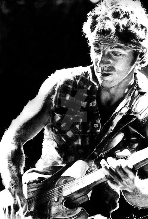 Bruce Springsteen by kristinaorjala on DeviantArt