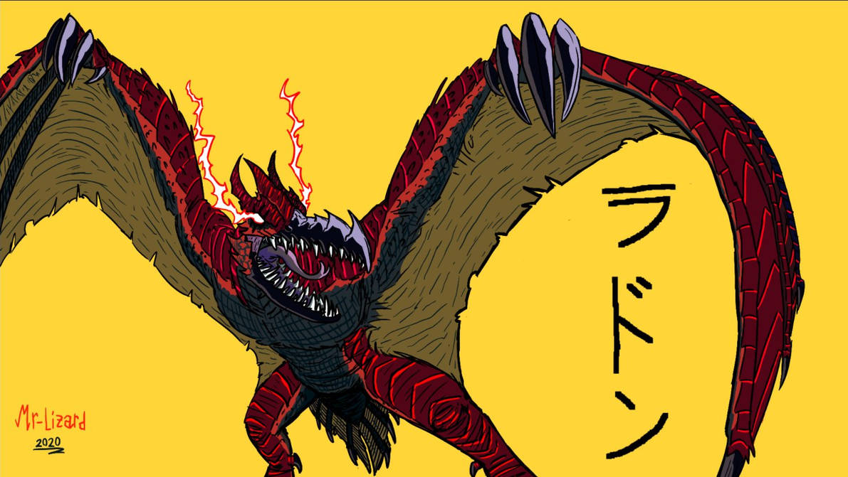Rodan (My version) by Mr-lizardBOY on DeviantArt