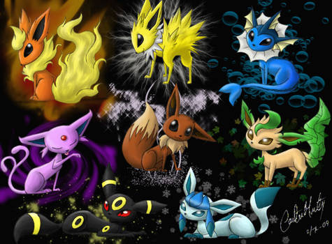 PKMN: Eeveelutions Kat-style