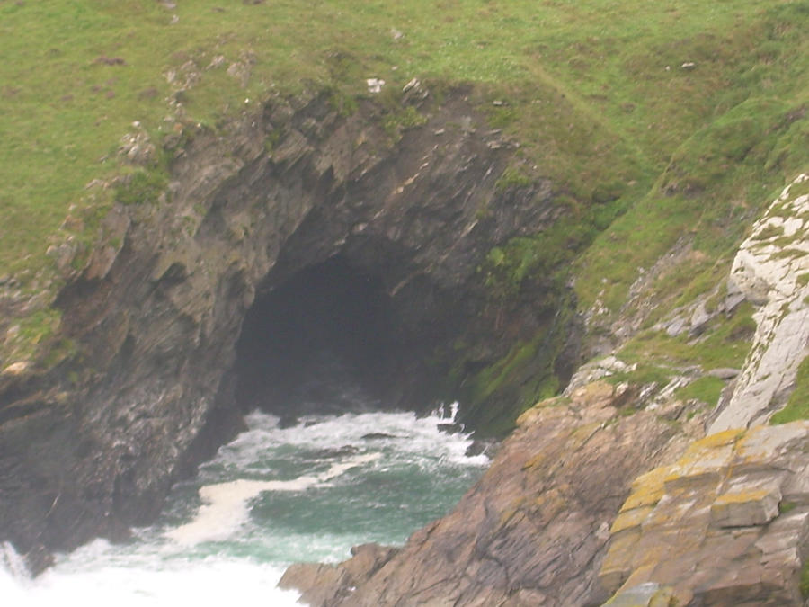 Merlin's Cave by spleen-tola on DeviantArt