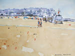 St Ives low tide by MichaelHocking