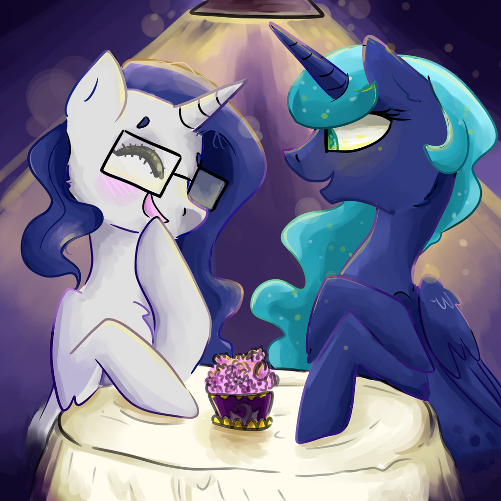 The Storm Pony and the Night Princess - Request