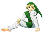 Ocarina of Time Link by Alamino