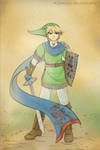 Hyrule Warriors Link by Alamino