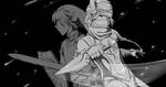 Sheik and Link Battle Onward by Alamino