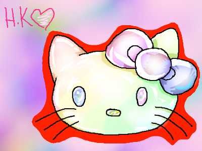 Rainbow Hello Kitty