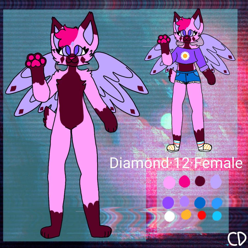 Diamond Reference Sheet by AwsomefnafTheArtist on DeviantArt
