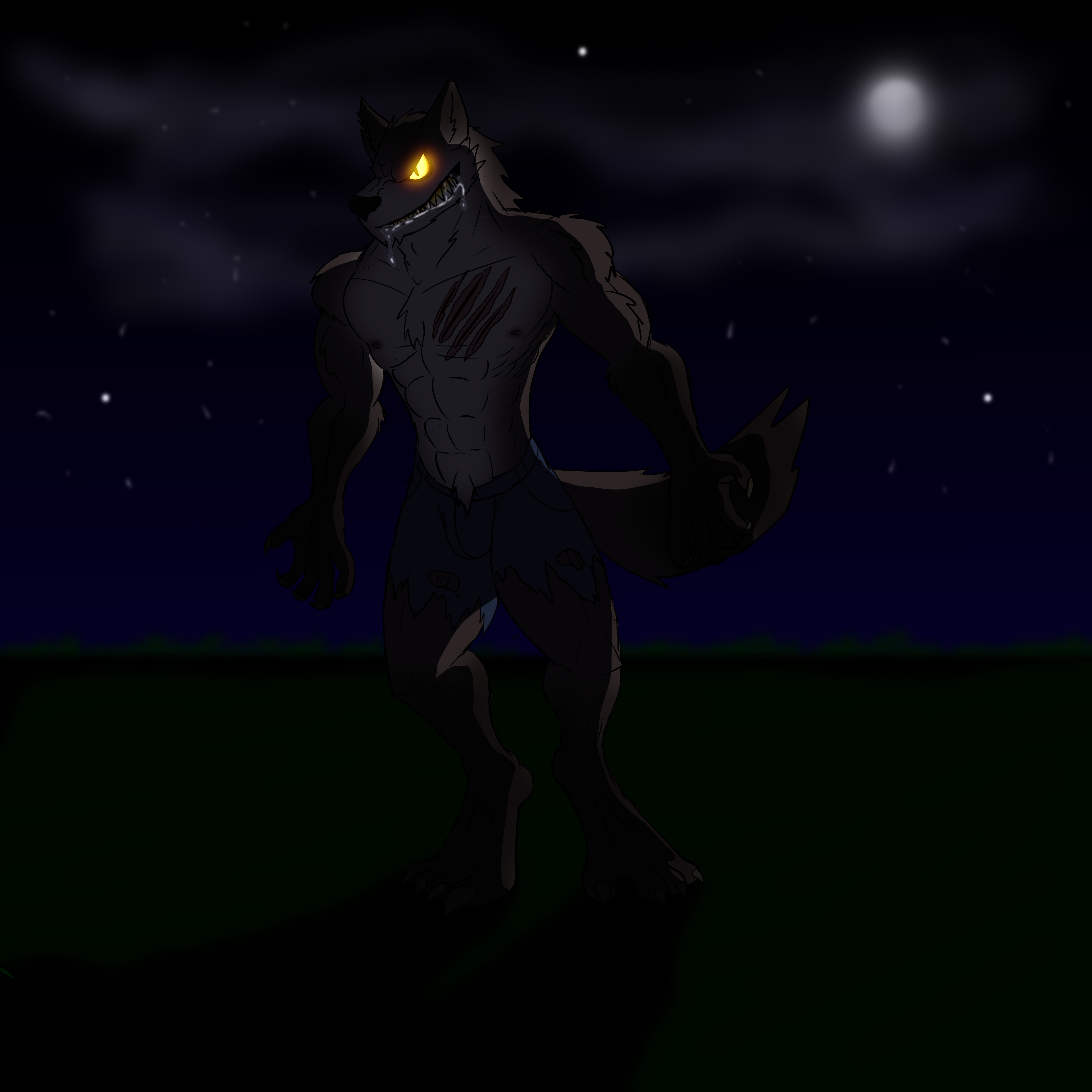 Night of the Werewolves Bowser by ChibiBrugarou on DeviantArt