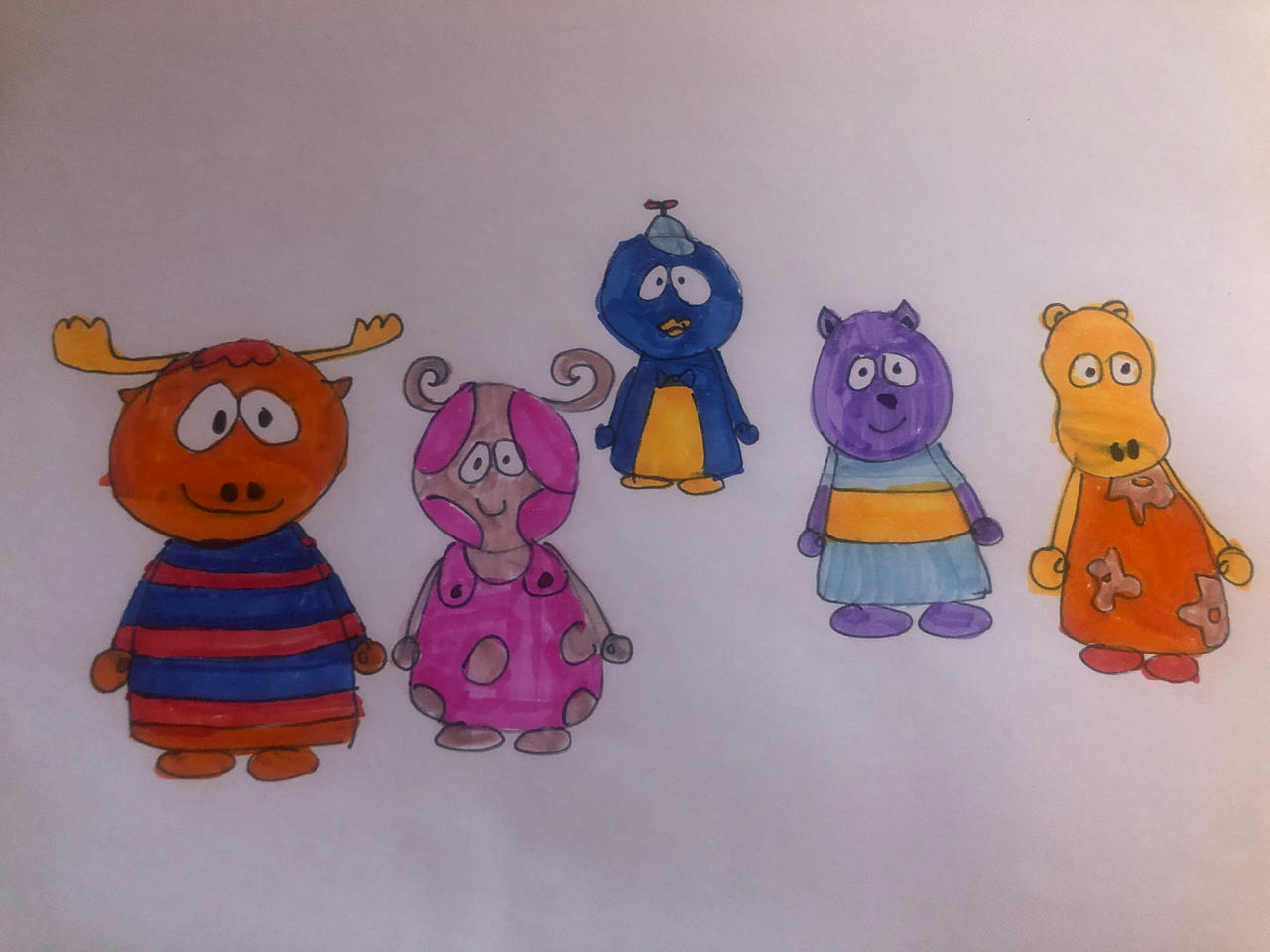 The Backyardigans in South Park Style by HazelEyes217 on DeviantArt