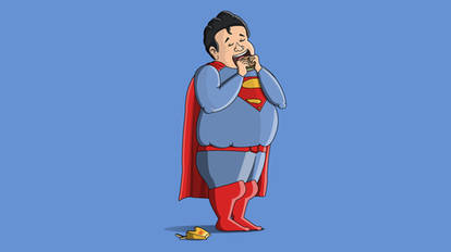 Junk Foodie Superman