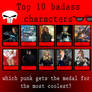 Top Ten Characters: Badass Females