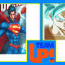 Superman and Goku Team Up Meme