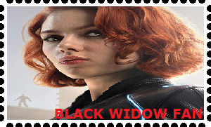 Black Widow Stamp