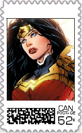 Wonder Woman Postage Stamp