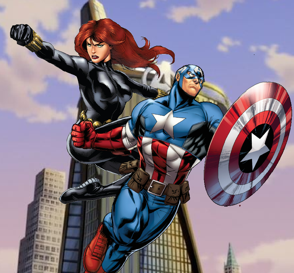 Cap X Widow (Avengers Assemble Versions.)