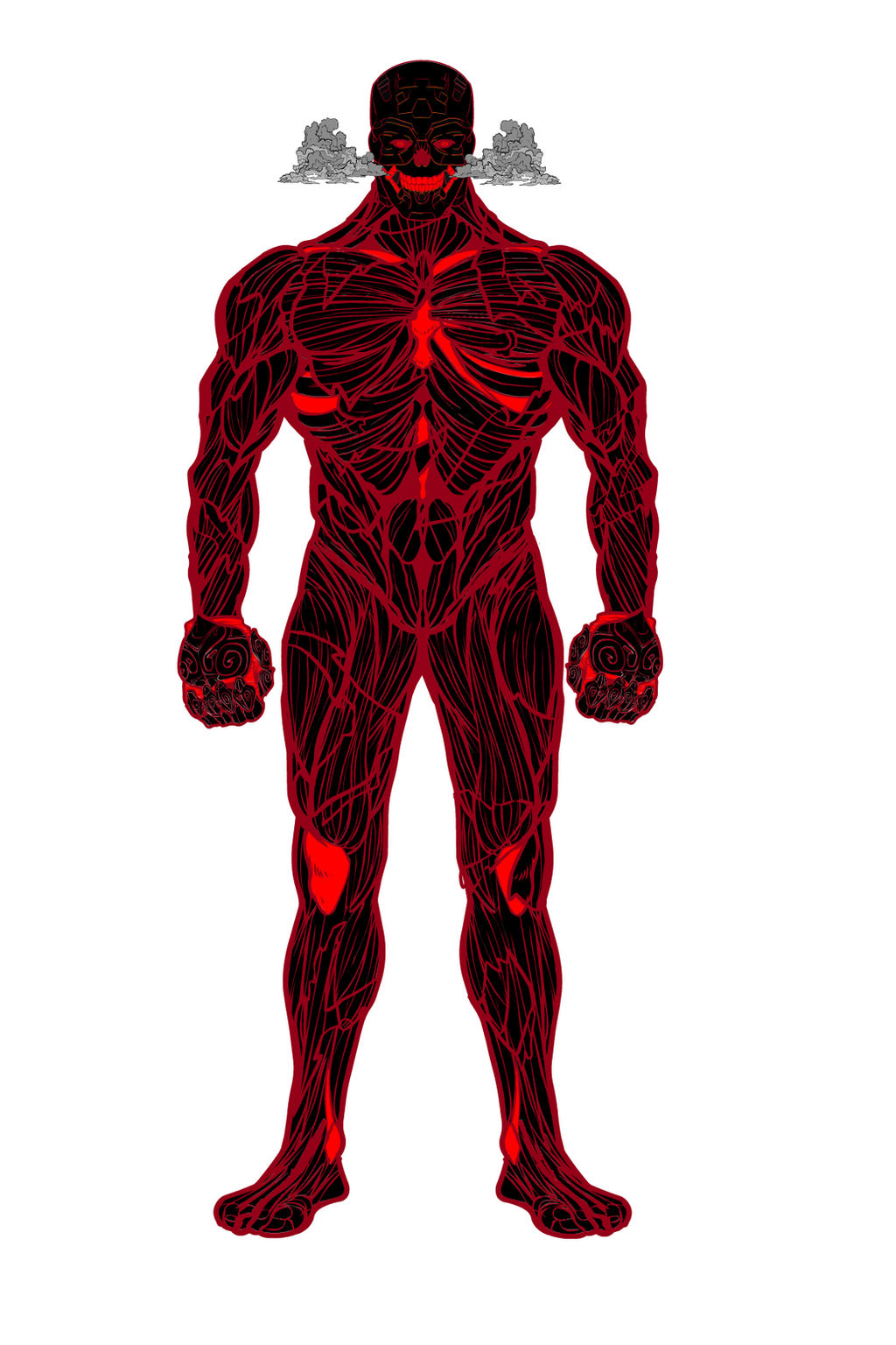 Hell Buff Human A New Breed of Hell by WOLFBLADE111 on DeviantArt