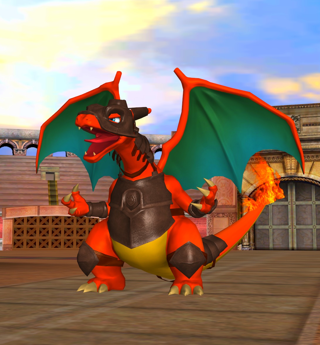 Charizard Glock Armored Charizard Roars Into Battle. by WOLFBLADE111 on DeviantArt