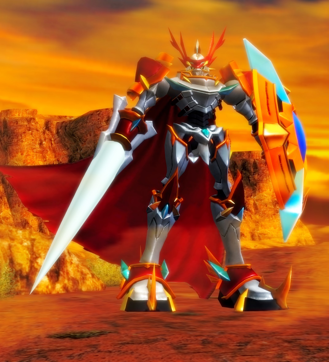 Model DL: Omegamon X by WOLFBLADE111 on DeviantArt