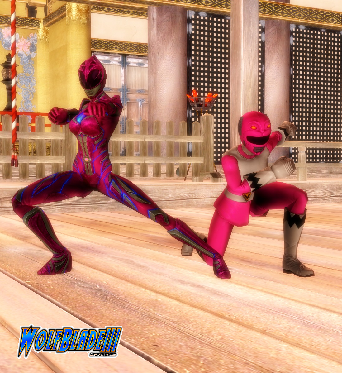 Go Go Pink Rangers!!!