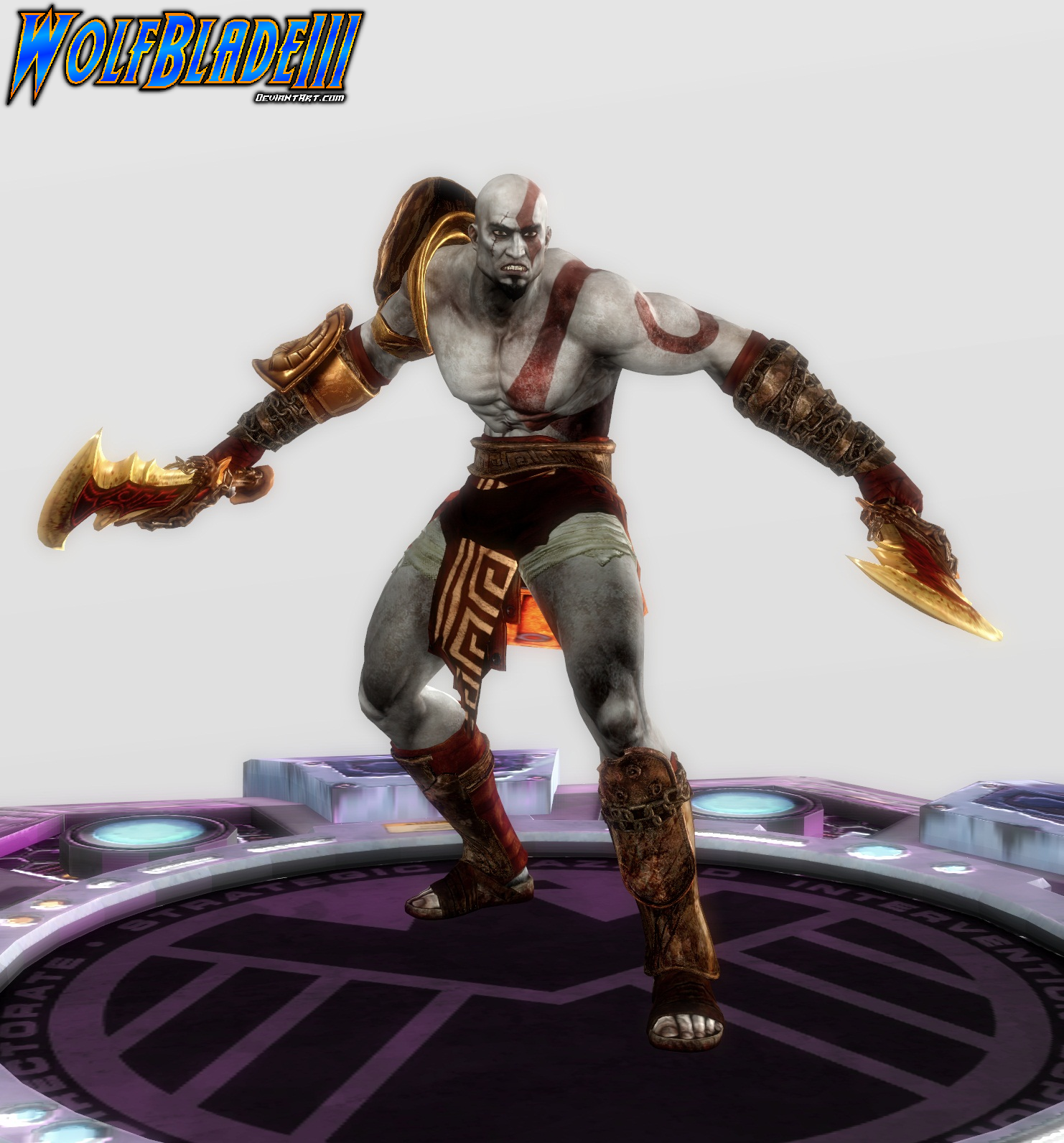 God of War: Kratos Ghost of Sparta - 3D Model by JhOtAm on DeviantArt