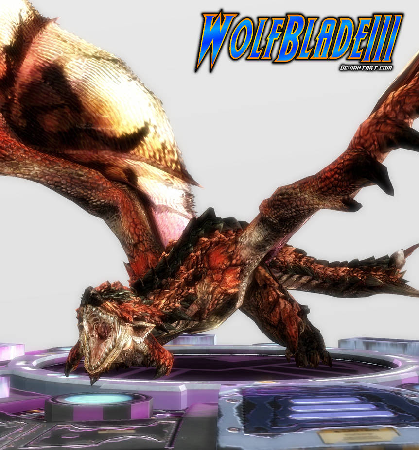 The Mighty Rathalos. by WOLFBLADE111 on DeviantArt