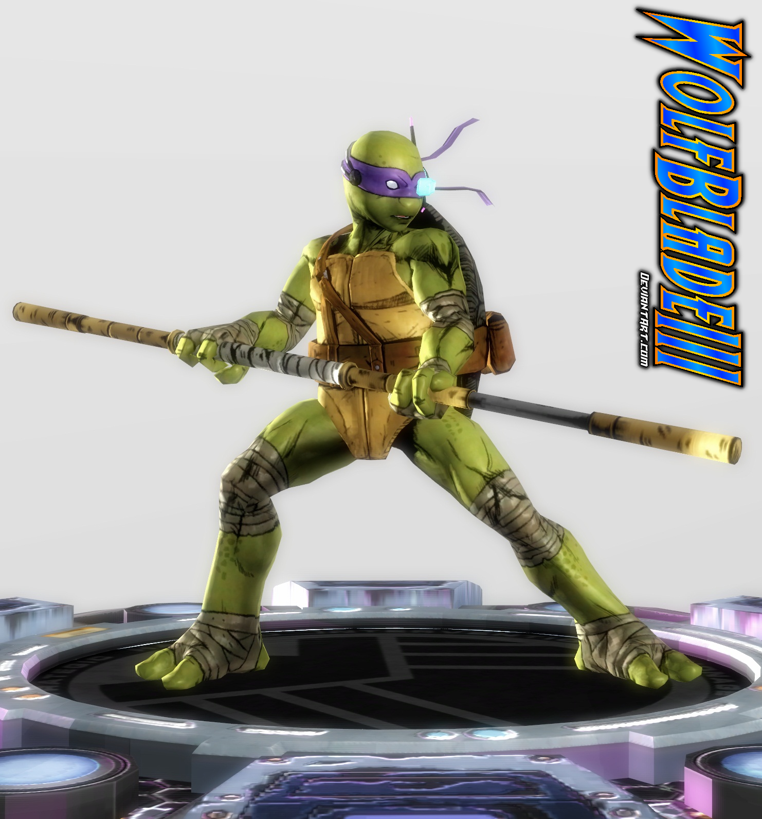Teenage Mutant Ninja Turtles (Classic) – Head Knocker – Donatello –