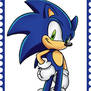 Sonic The Hedgehog Stamp