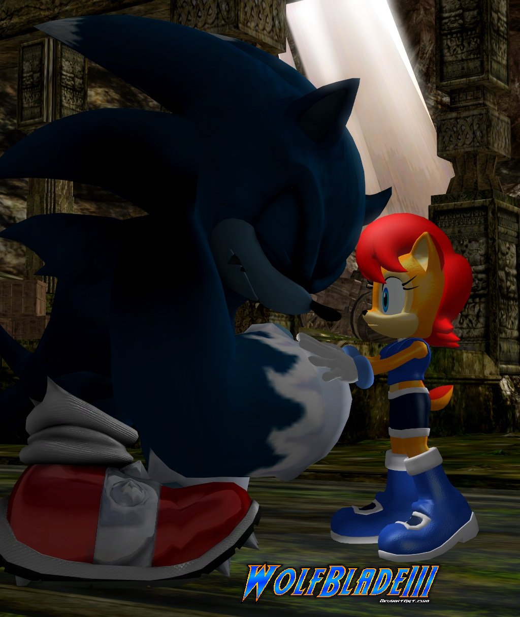 Edit Sonic X Sonic And Shadow My Style by k3llywolfarts on DeviantArt