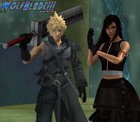 Cloud and Tifa.