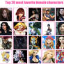 20 Favorite Ladies