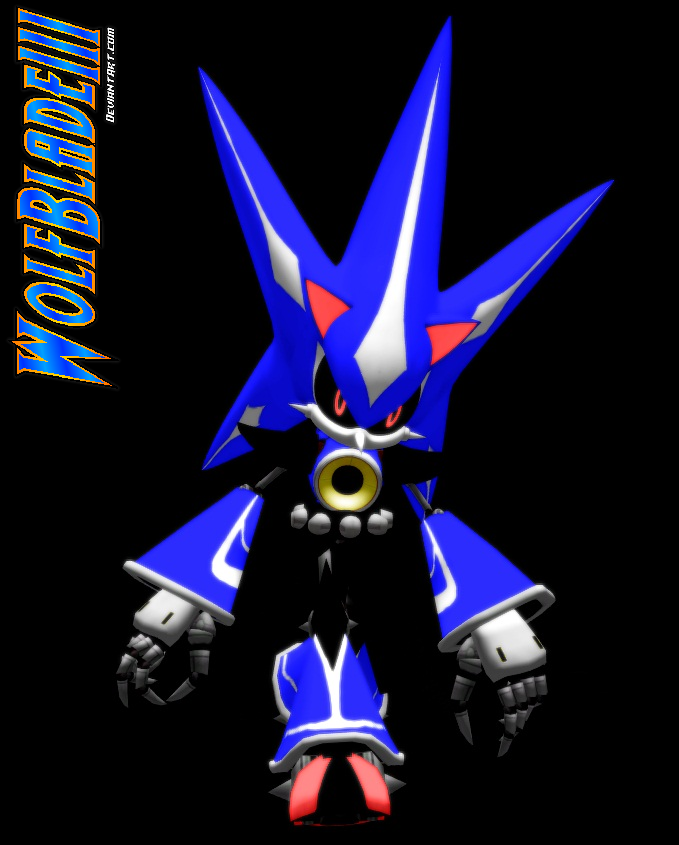 Super Neo Metal Sonic Colored! by MatakietheHedgewolf on DeviantArt