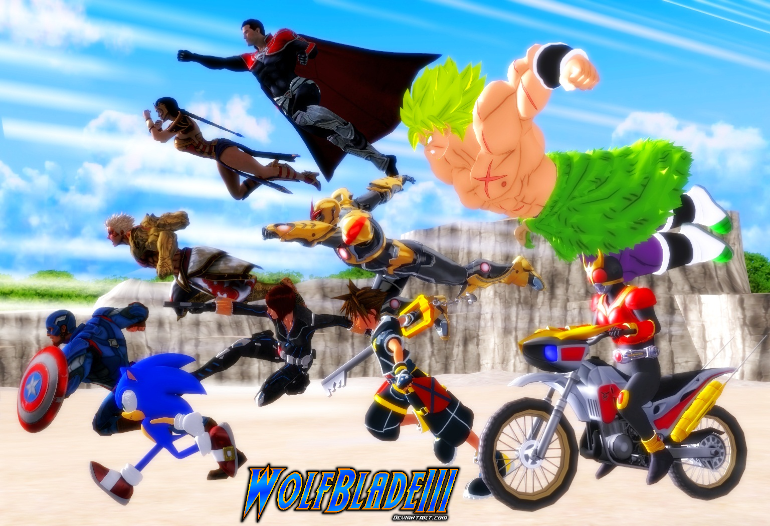 Guardian Charge by WOLFBLADE111 on DeviantArt