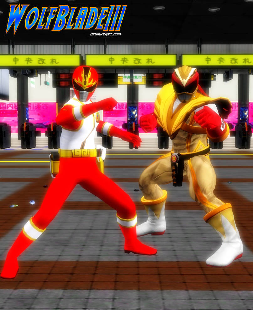 The Ryu Rangers by WOLFBLADE111 on DeviantArt