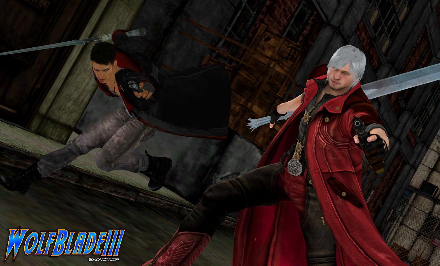 Dante. DMC 3 vs DmC 5 by Taitiii on DeviantArt