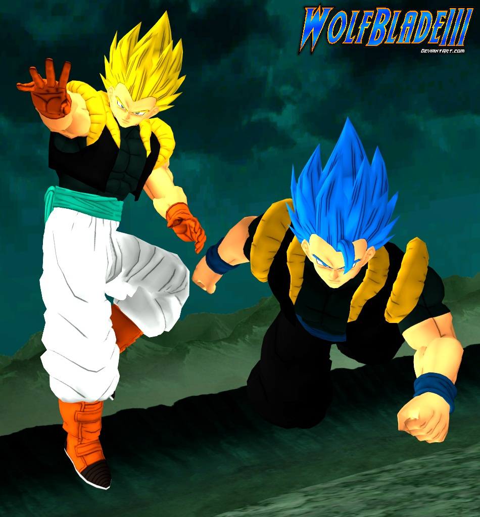 Super Saiyan 4 Goku and Vegeta. by WOLFBLADE111 on DeviantArt