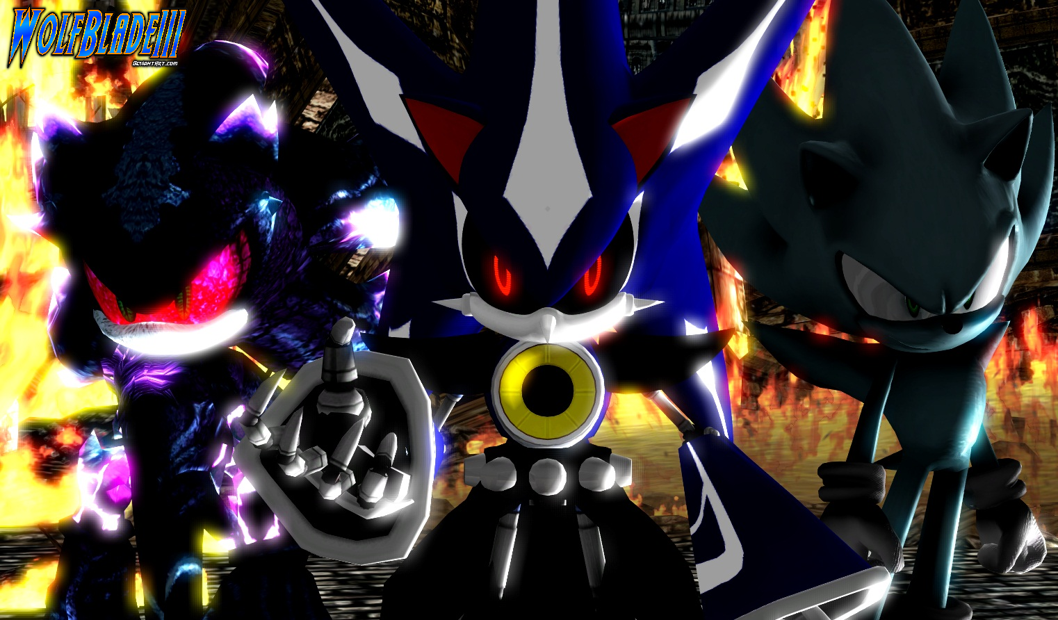 Super Sonic Neo Metal Sonic by BlinkJisooXPS on DeviantArt