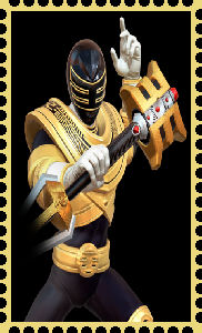Stamp: Gold Ranger by WOLFBLADE111 on DeviantArt