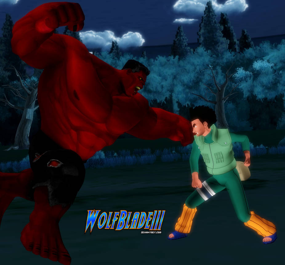 Battle of Mighty Red Rage! by WOLFBLADE111 on DeviantArt