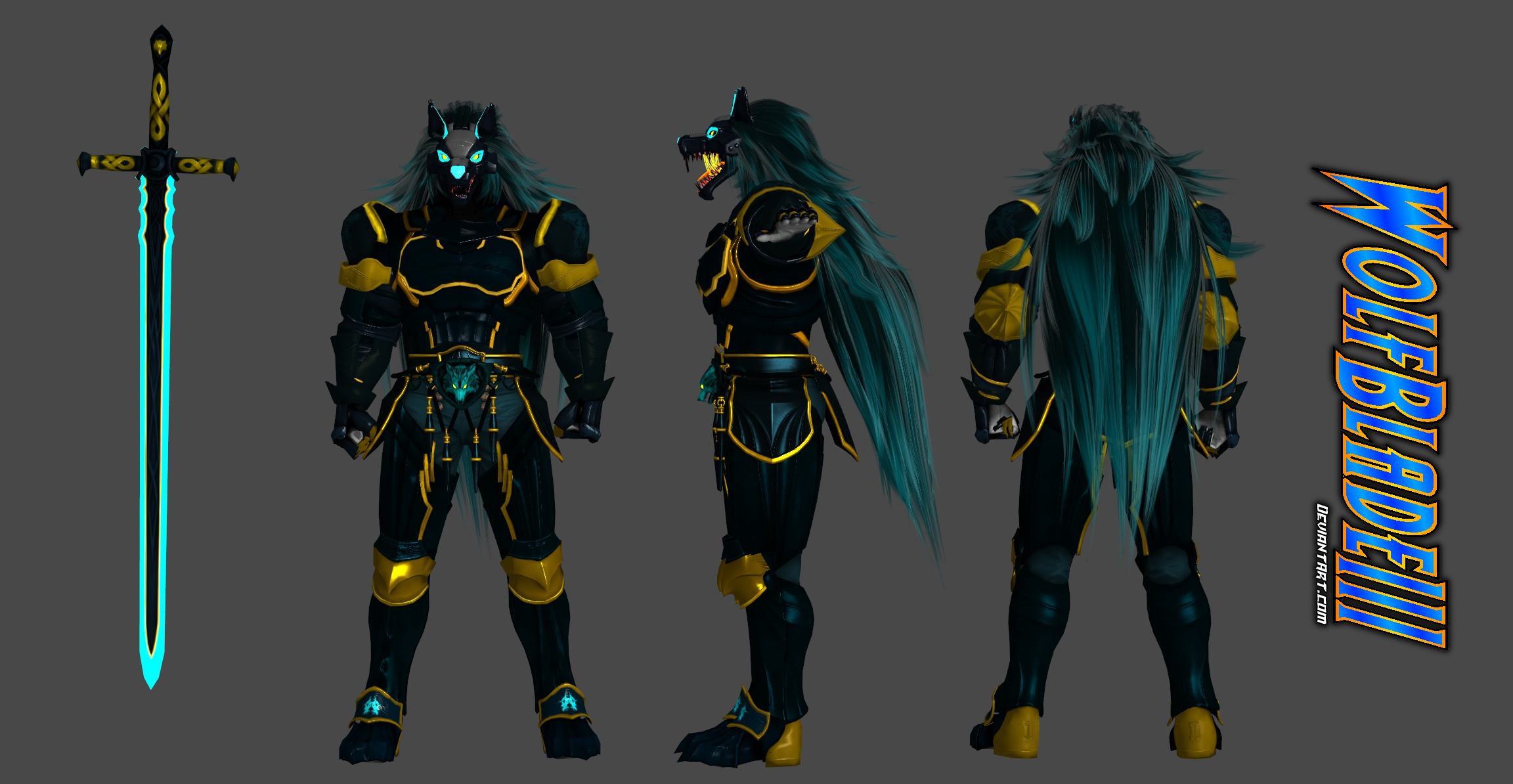 Wolf Blade Reference Sheet by WOLFBLADE111 on DeviantArt