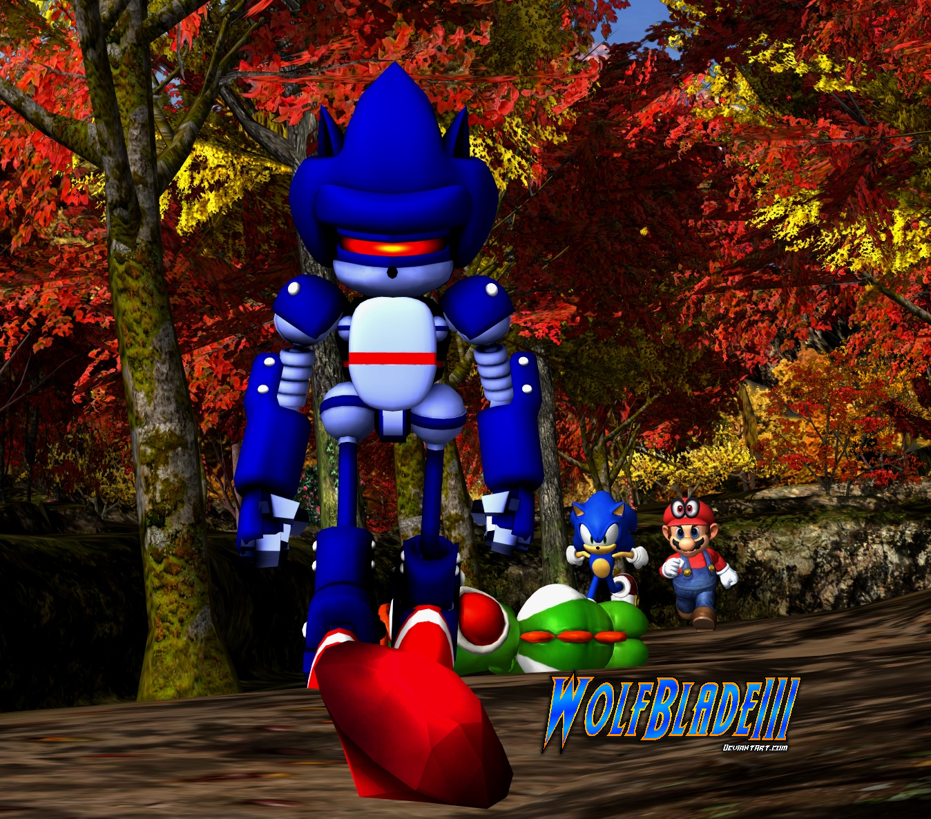 Model DL: Neo Metal Sonic 3.0 by WOLFBLADE111 on DeviantArt