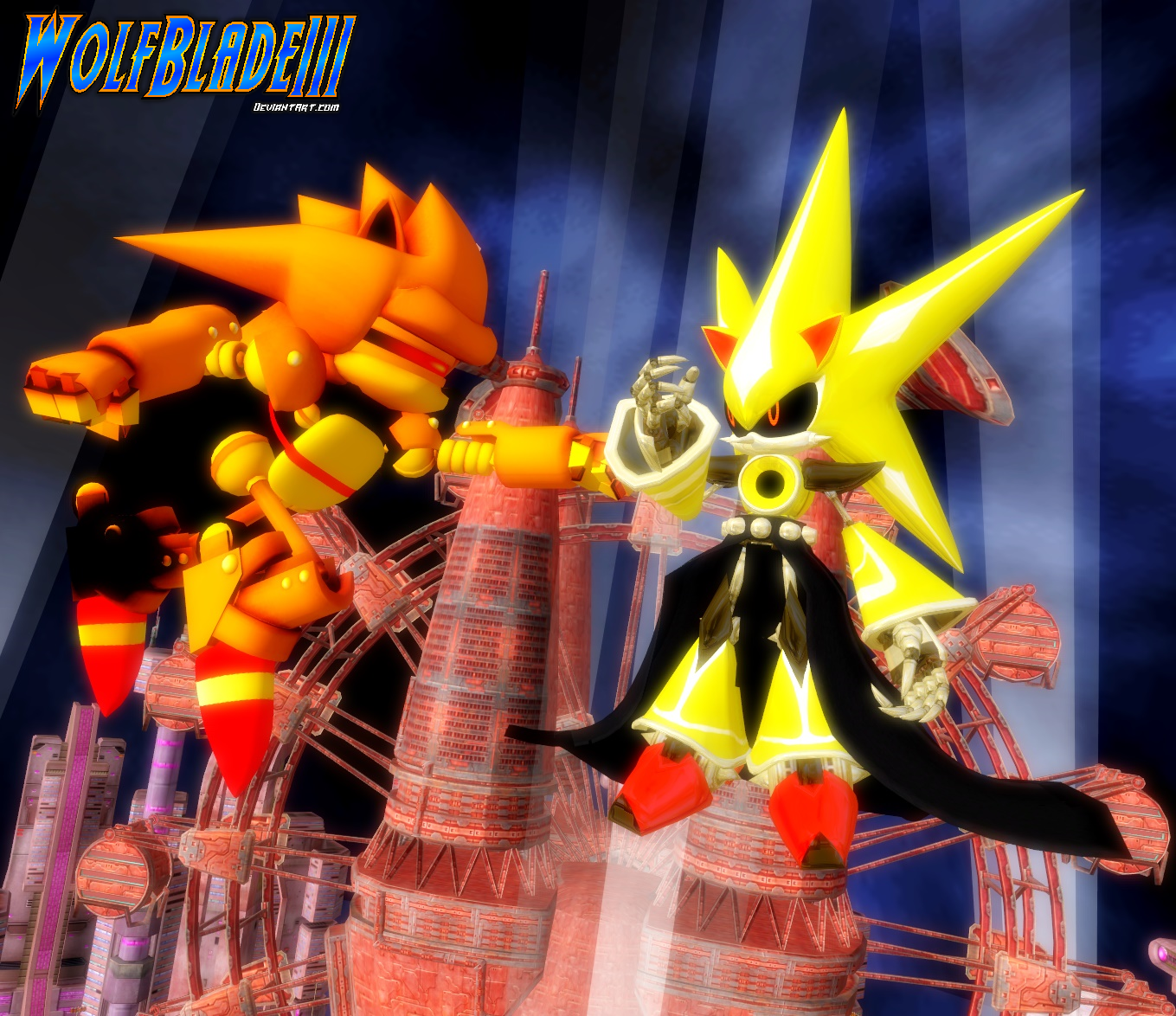 Master Mecha Sonic VS Metal Sonic :'D by MetalSonicX10 -- Fur Affinity  [dot] net