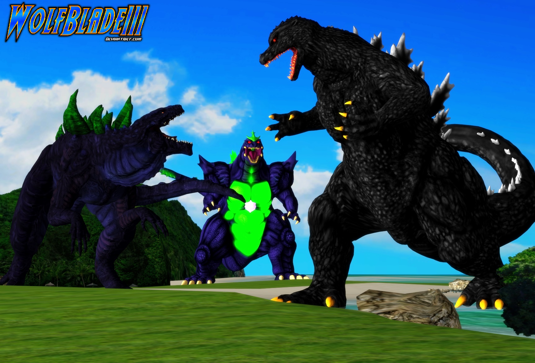 Deviant Ruckus A Monster of a Ruckus by WOLFBLADE111 on DeviantArt
