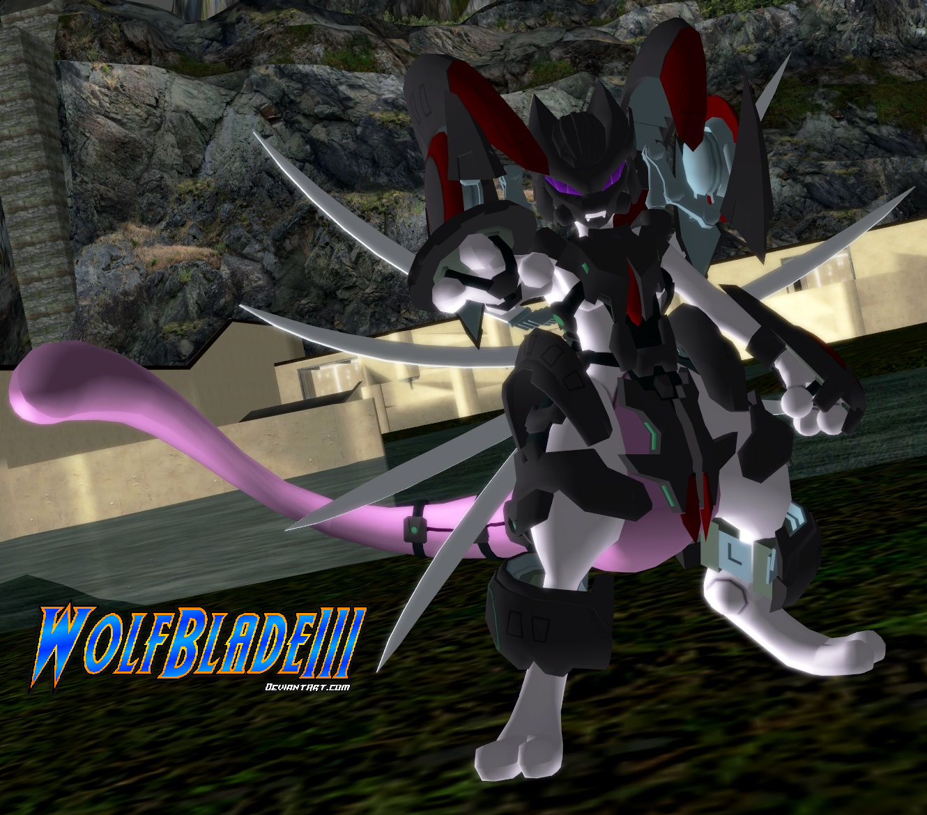 MMD - Armored Mewtwo Pokemon Go *DL* by Catty-Mintgum on DeviantArt