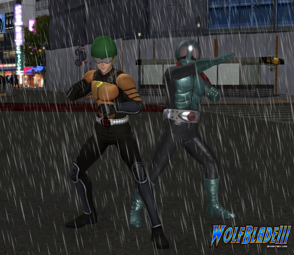 Mumen Rider Rpg Mumen Rider and Kamen Rider Ichigo by WOLFBLADE111 on DeviantArt