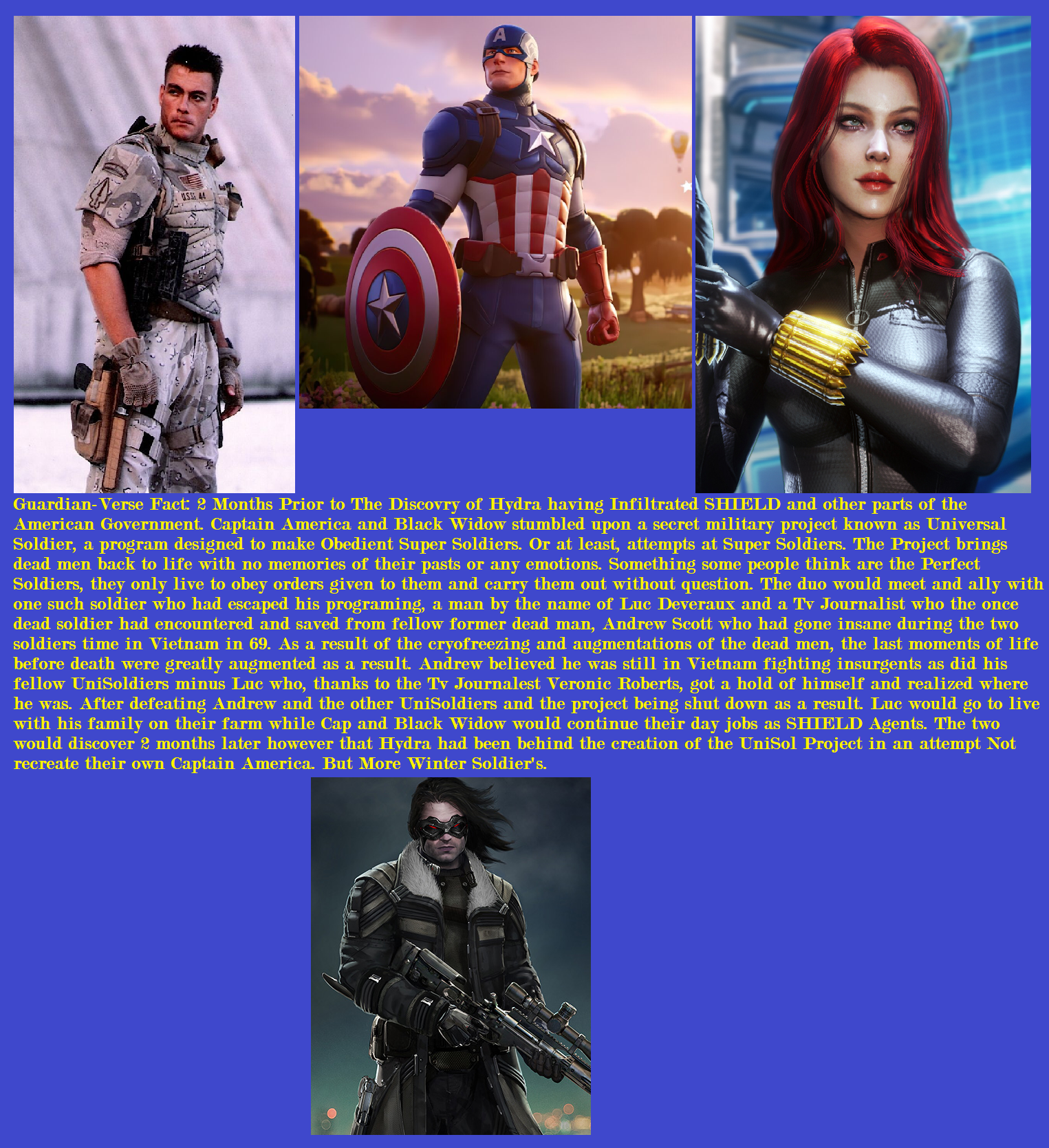 Guardian-Verse Fact: Project UniSol by WOLFBLADE111 on DeviantArt