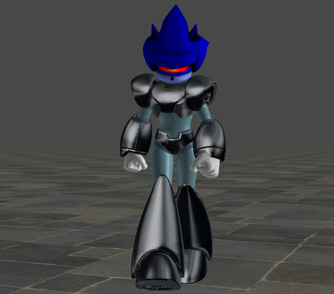 Neo Metal Sonic V2 For MMD by TastySpazcakes on DeviantArt