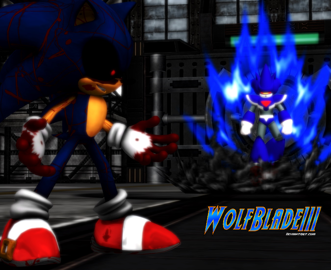 Metal Sonic.exe by Shadowlord24 on DeviantArt