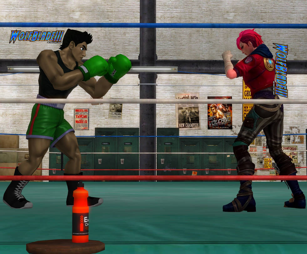 Vi Training with Little Mac by WOLFBLADE111 on DeviantArt