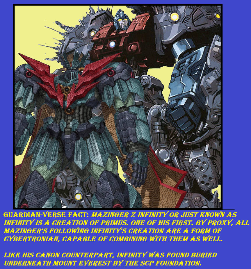 Guardian-Verse Fact: Creator of Infinity by WOLFBLADE111 on DeviantArt